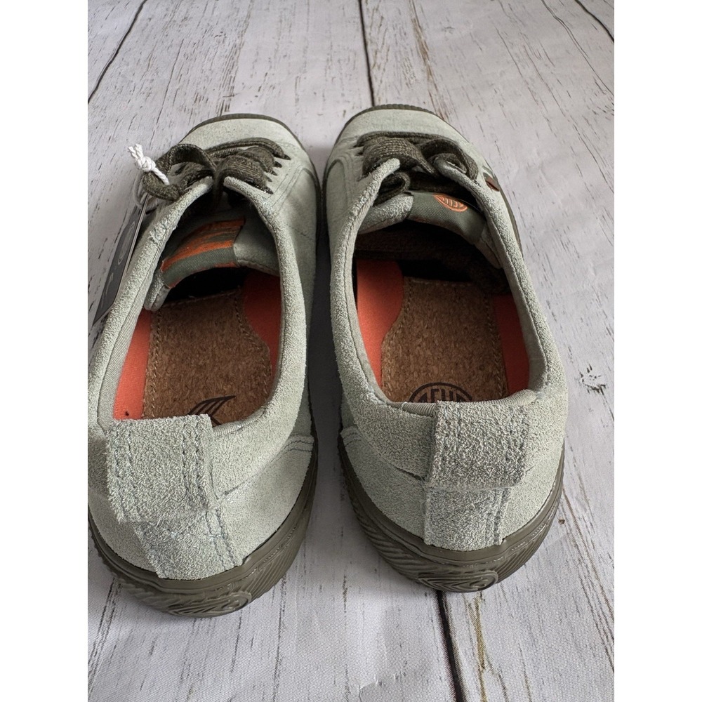 Cariuma X Deus Ex Machina OCA LOW Green Suede sneaker sz W7/M 5.5 BRAZIL Skater - Picture 4 of 6